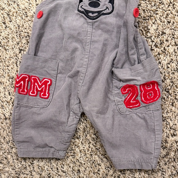 Disney Baby Mickey Mouse Corduroy Overalls - Picture 5 of 7